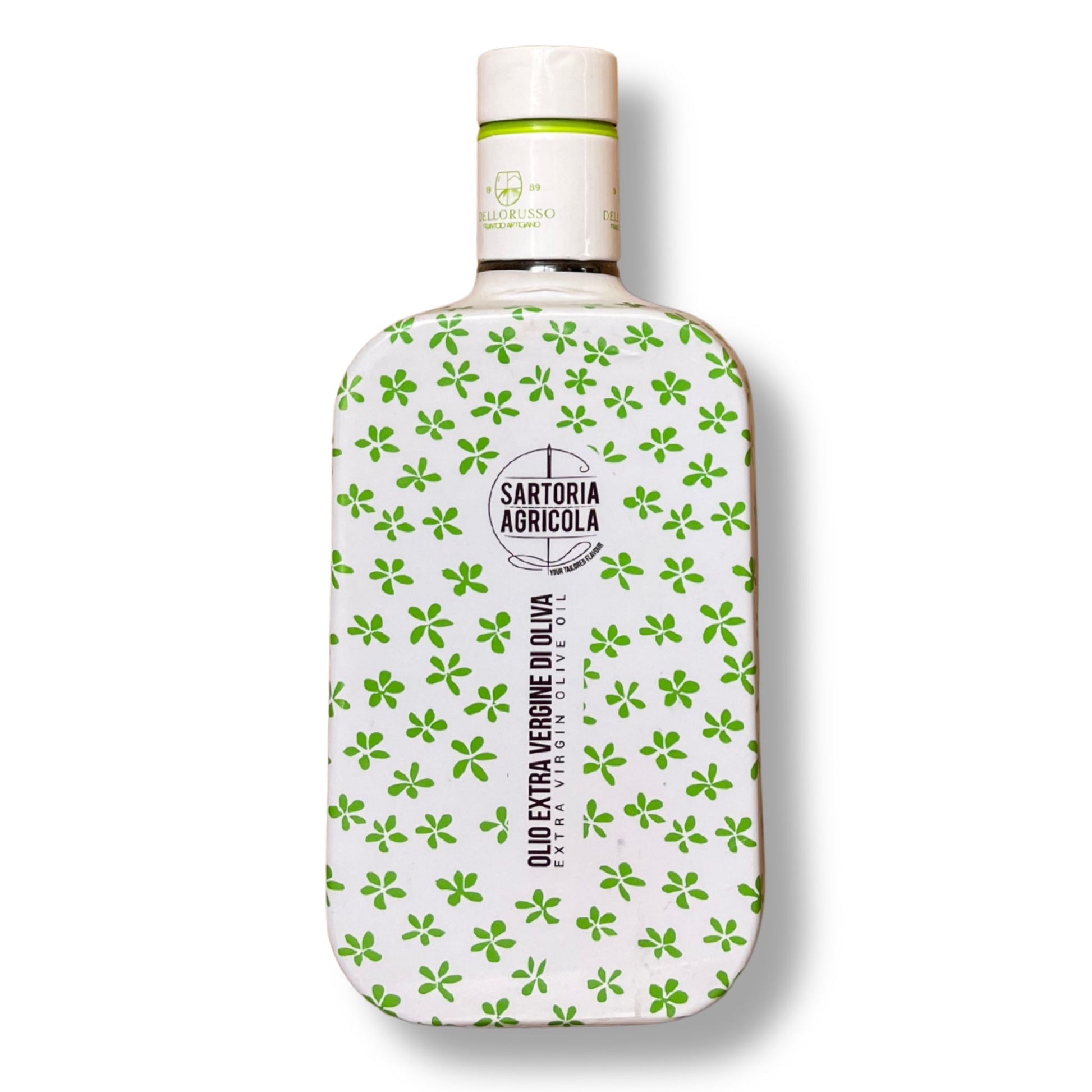 Green Flower olijfolie uit Puglia – Signature Blend van SOGNO by Hetty. Extra vierge, medium fruitig en koudgeperst in een limited edition designfles. Perfect voor herfstgerechten.
