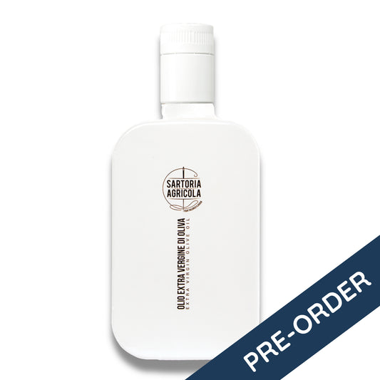 Signature Blend olijfolie – White Edition van SOGNO by Hetty met pre-order label, zomerse limited edition uit Puglia